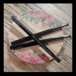 Avon Fmg Glimmer waterproof Eyeliner Blackest Night (Set of 3)